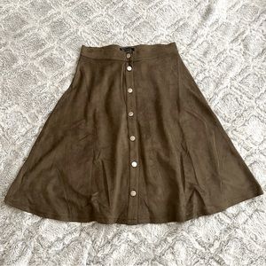 Harmony Havoc Button Up Skirt